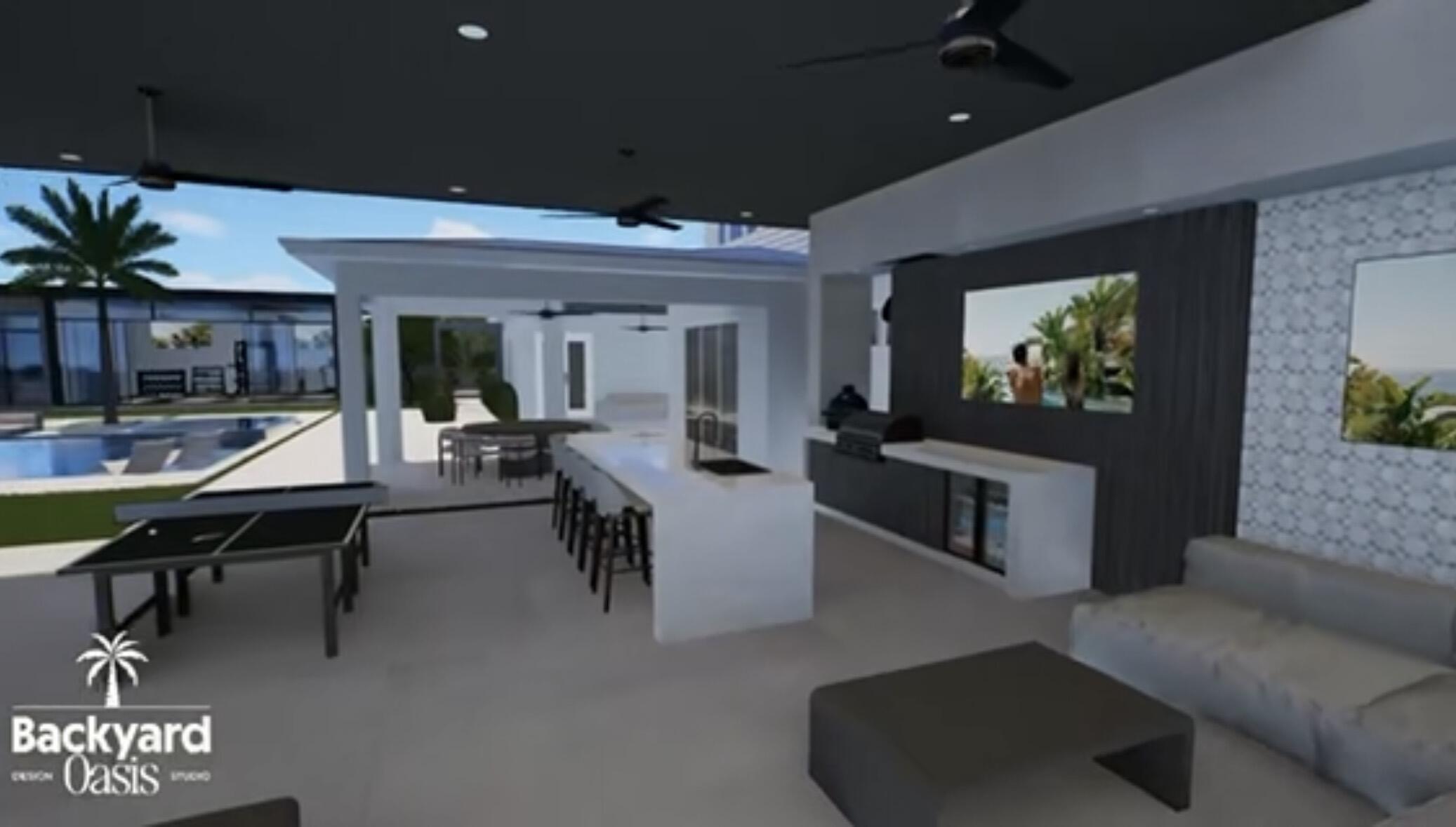 20060 Southeast Bridgewater Drive Jupiter, FL 33458 - Photo 62 of 68 a living room with furniture and a fireplace