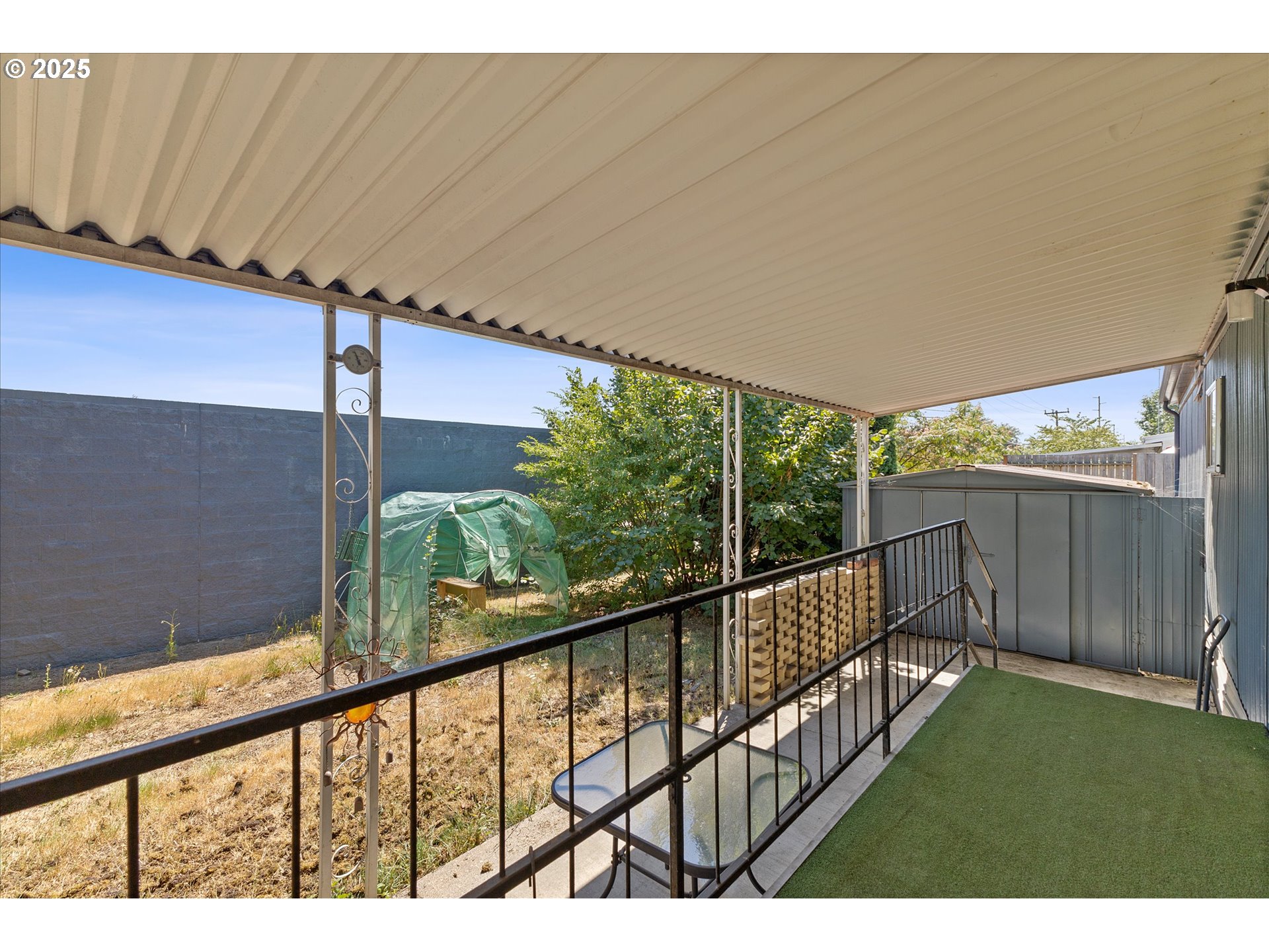 2902 East 2nd Street, Unit 110 Newberg, OR 97132 - Photo 23 of 29 a view of balcony with yard