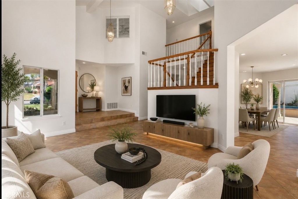 11189 Summerside Lane Rancho Cucamonga, CA 91737 - Photo 6 of 34 Virtual staged living room
