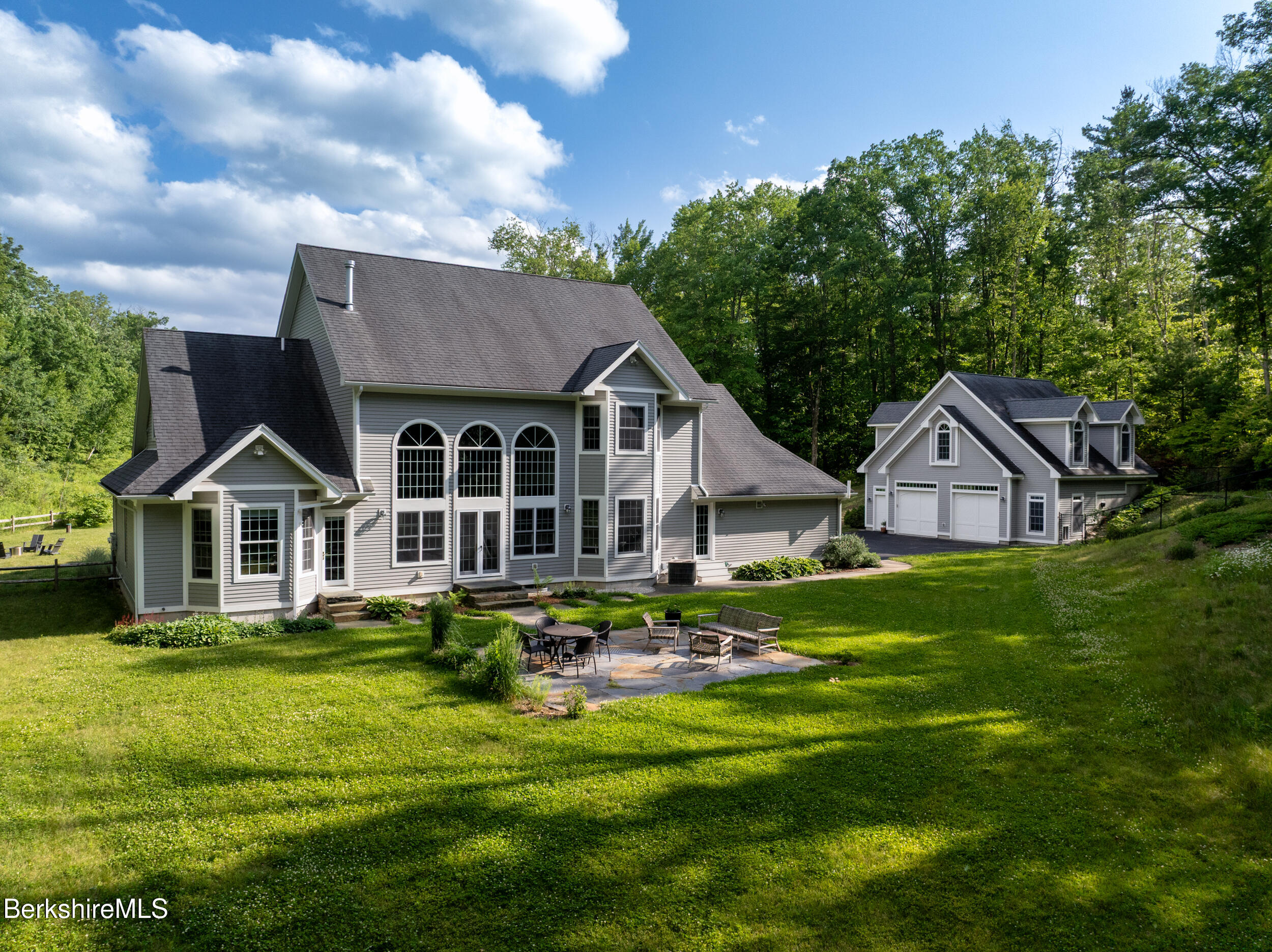 350 Sweet Farm Road Williamstown, MA 01267 - Photo 2 of 57 North Facade with Carriage Barn