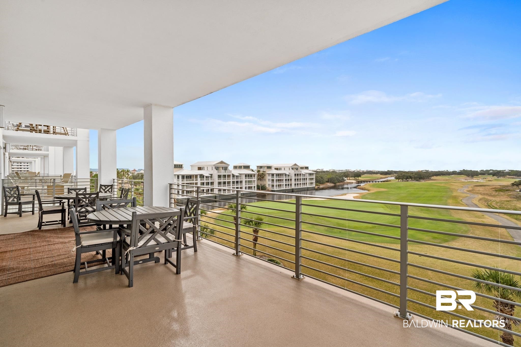 815 Plantation Road, Unit 405 Gulf Shores, AL 36542 - Photo 22 of 39 Balcony featuring a water view