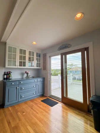 a bed room with a bed and a television