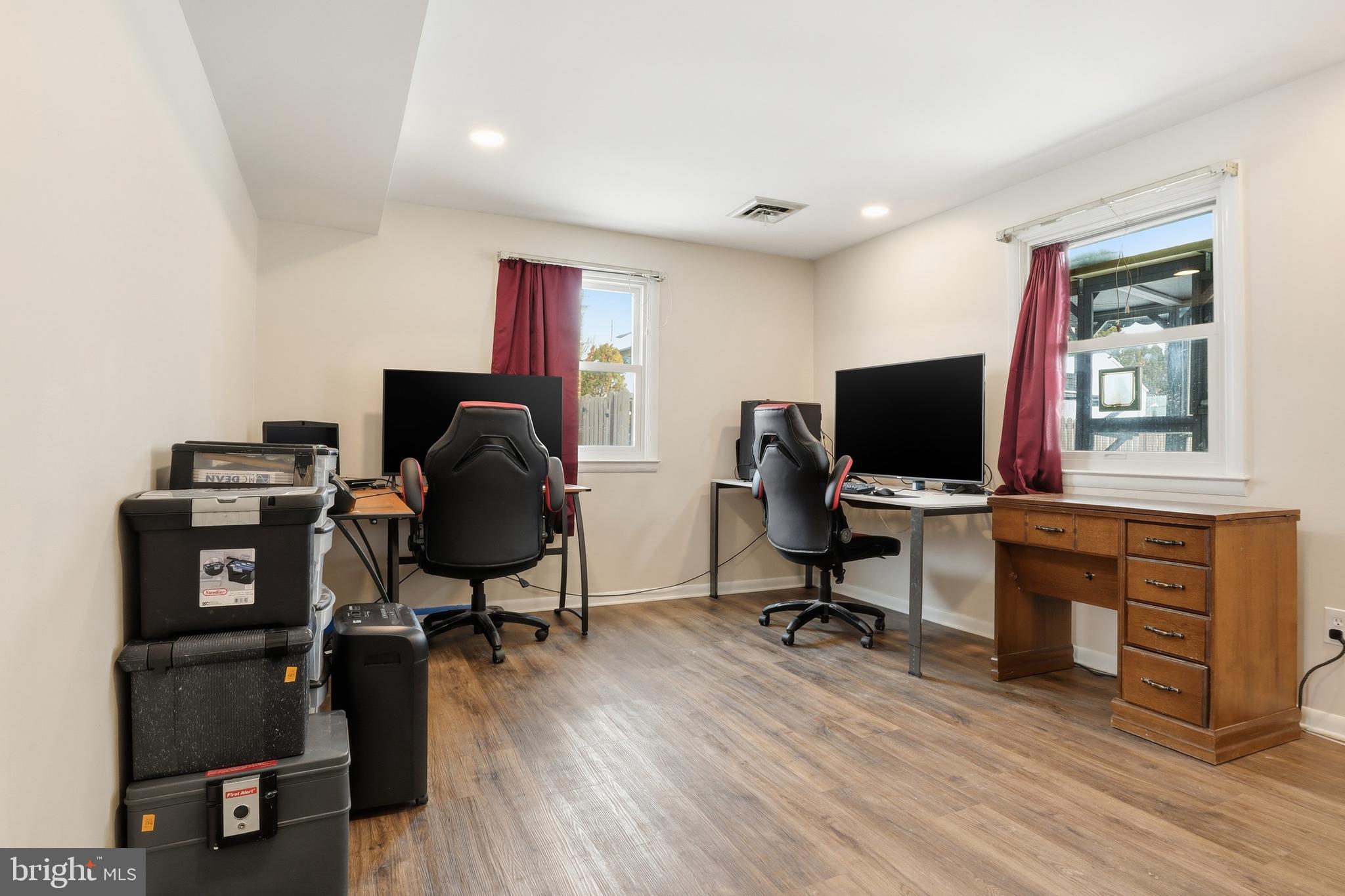 521 South Findlay Street York, PA 17402 - Photo 15 of 45 a view of a workspace with furniture and a window