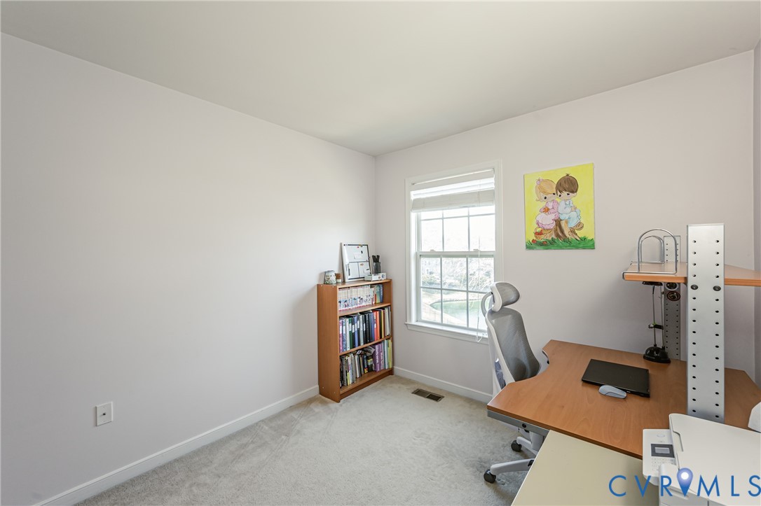 4070 Trisha Trail Midlothian, VA 23112 - Photo 28 of 40 Office space featuring baseboards and light colore