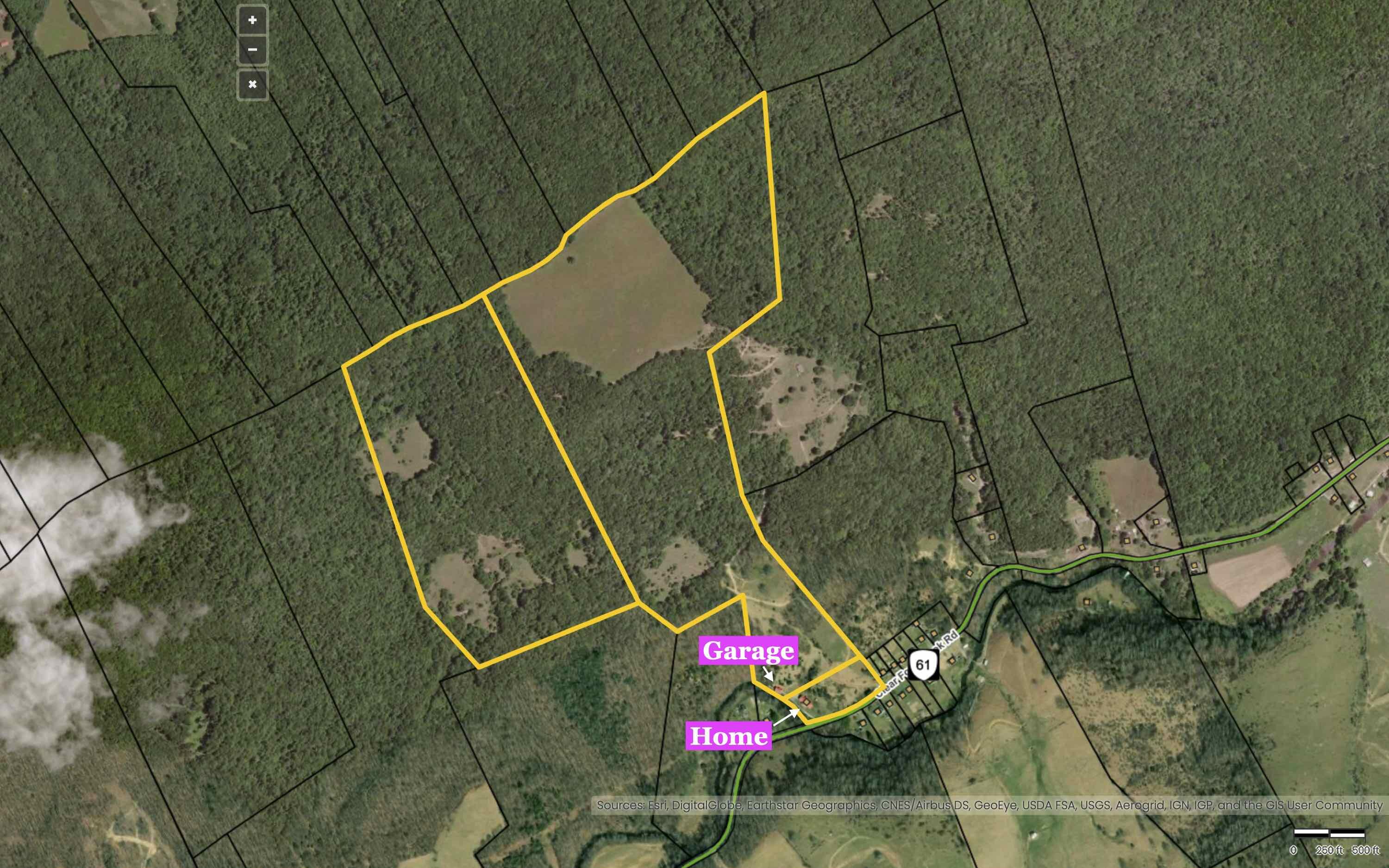 7415 Clear Fork Creek Road Bastian, VA 24314 - Photo 3 of 117 Map | Bland County, VA - Tax IDs 22-A-25