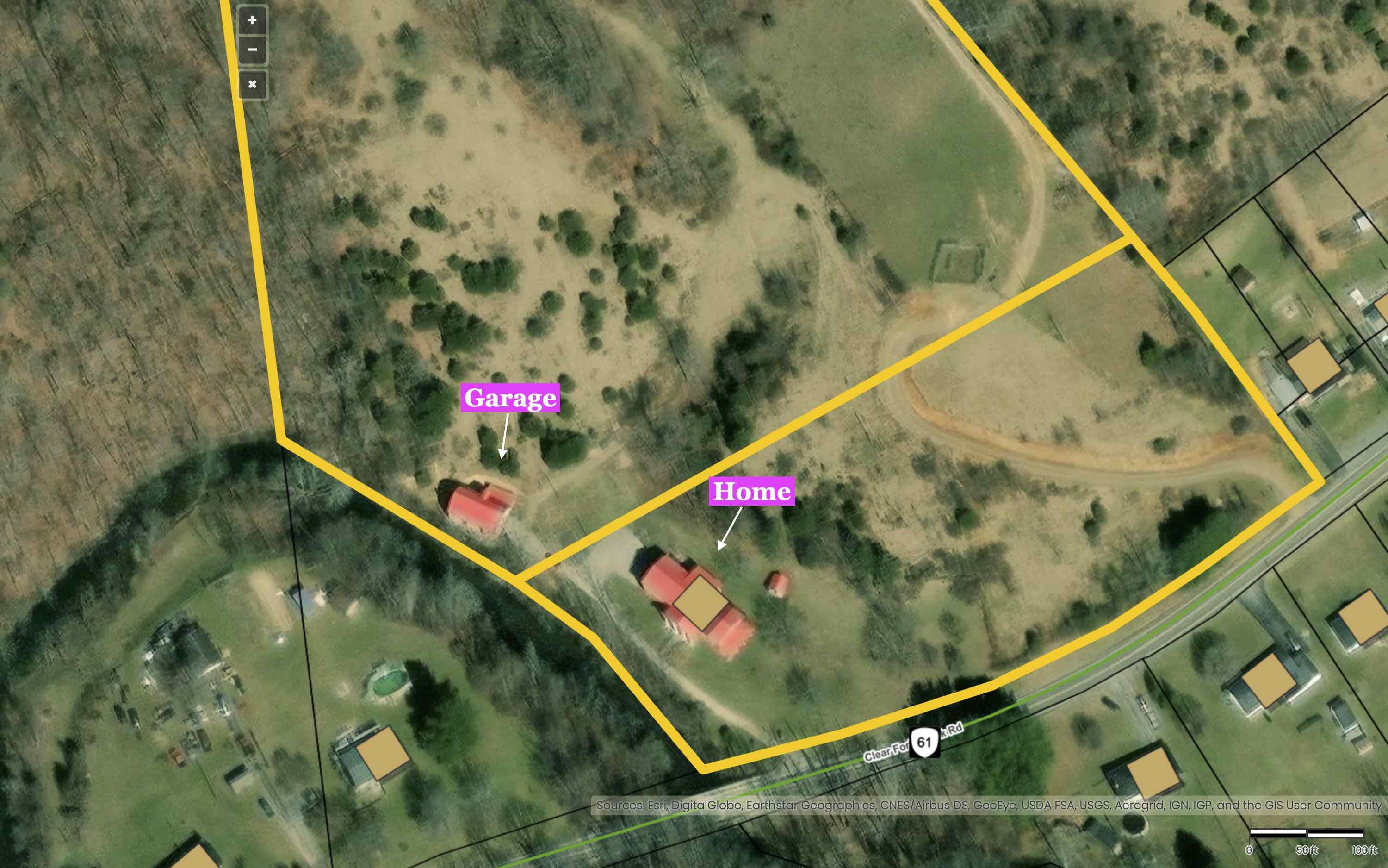 7415 Clear Fork Creek Road Bastian, VA 24314 - Photo 4 of 117 Map | Bland County, VA 2 - close up of 2