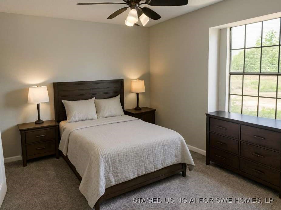 5407 Victoria Drive Rosharon, TX 77583 - Photo 16 of 23 a bedroom with a bed and a window