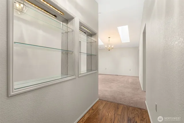 a view of a small space