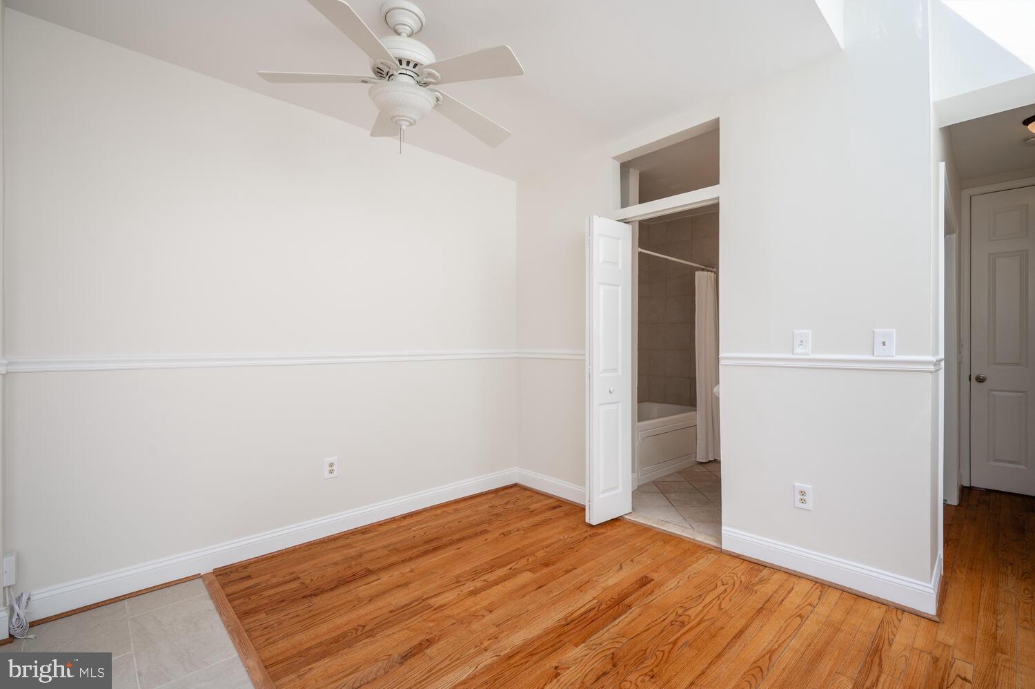 613 14th Place Northeast Washington, DC 20002 - Photo 17 of 31 an empty room with wooden floor and closet