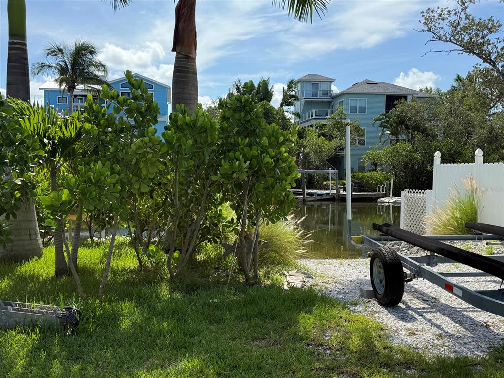 124 Burns Road Terra Ceia, FL 34250 - Photo 10 of 12 a view of a garden with a lake view