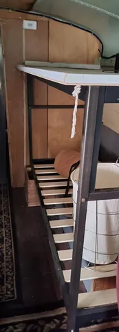 a kitchen with a stove and a microwave