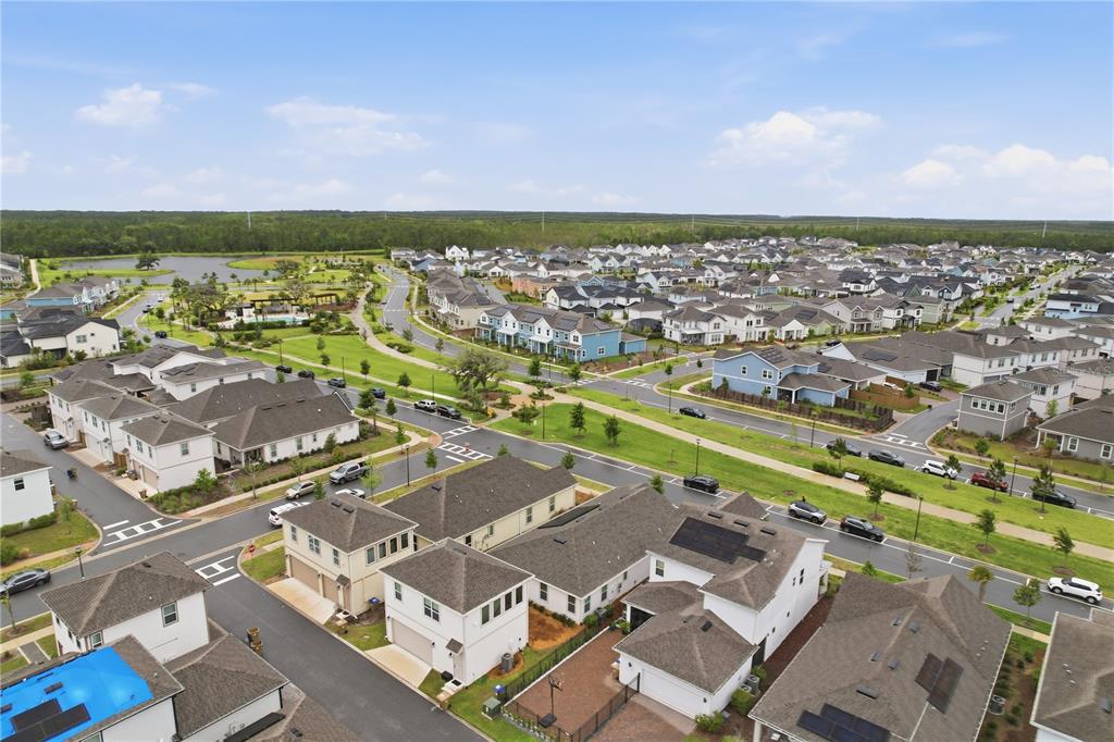 6550 Barnstorm Way St. Cloud, FL 34771 - Photo 35 of 35 an aerial view of a city with ocean view
