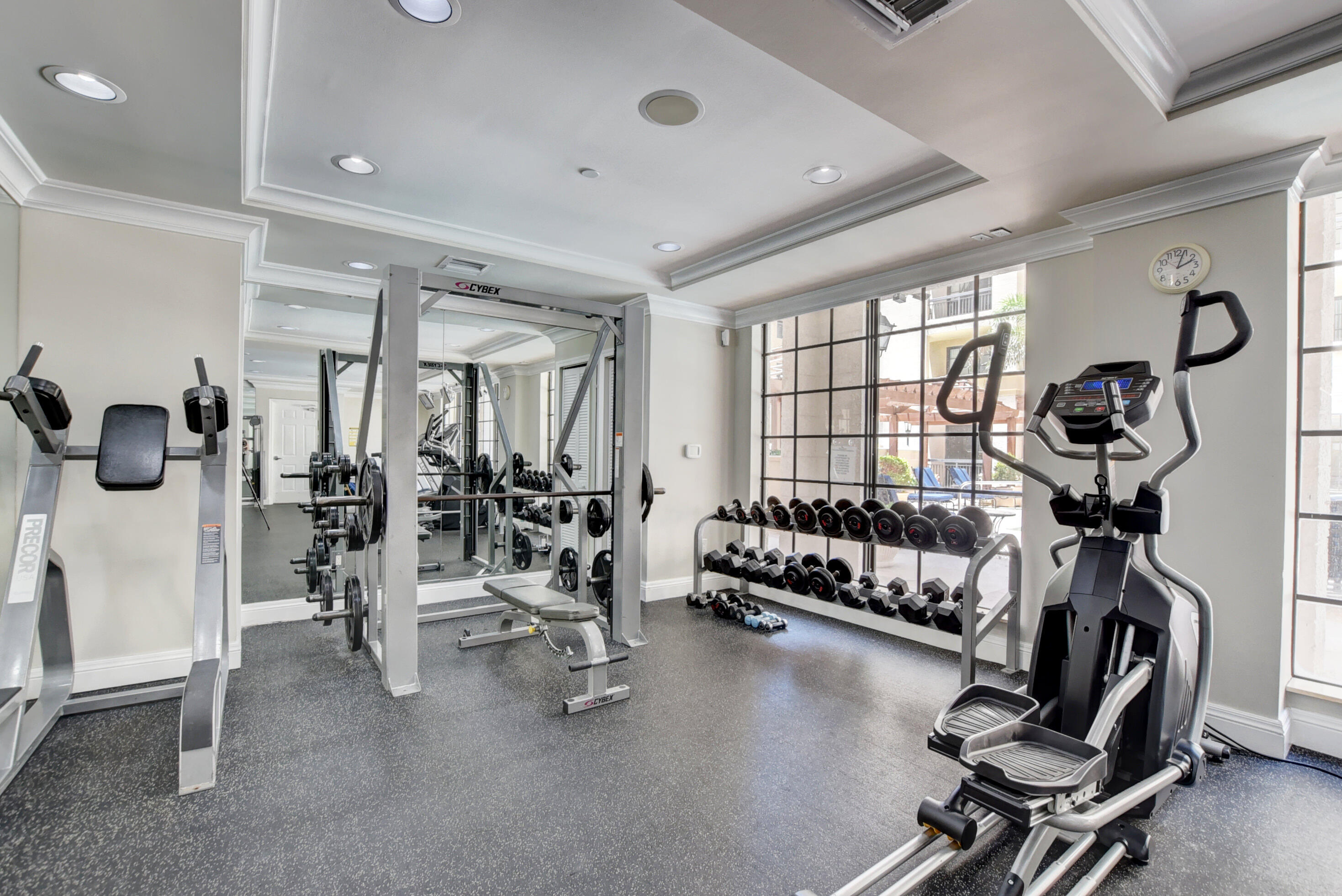 233 South Federal Highway, Unit UPH04 Boca Raton, FL 33432 - Photo 22 of 26 a view of a room with gym equipment
