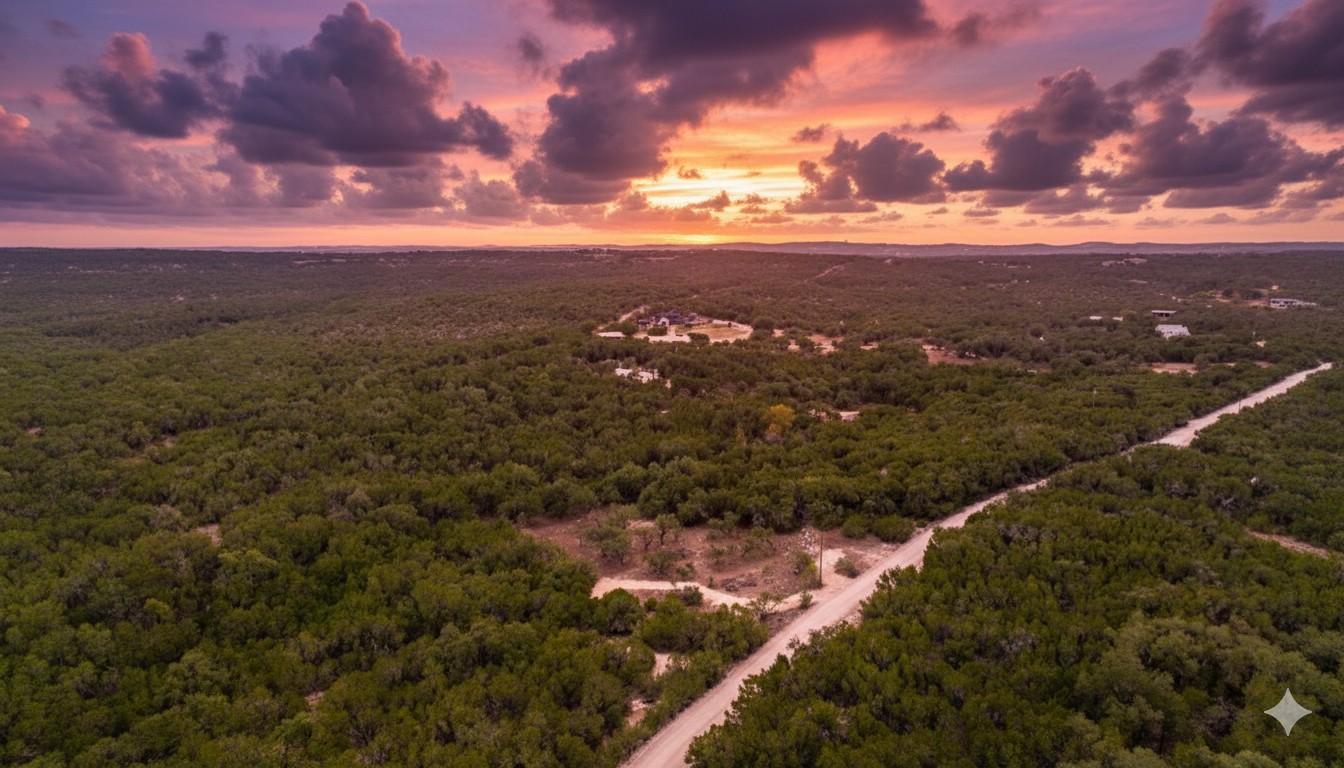 Virtually Enhanced - 1250 Myers Creek Rd is an amazing 7+ acres of Texas Hill Country!