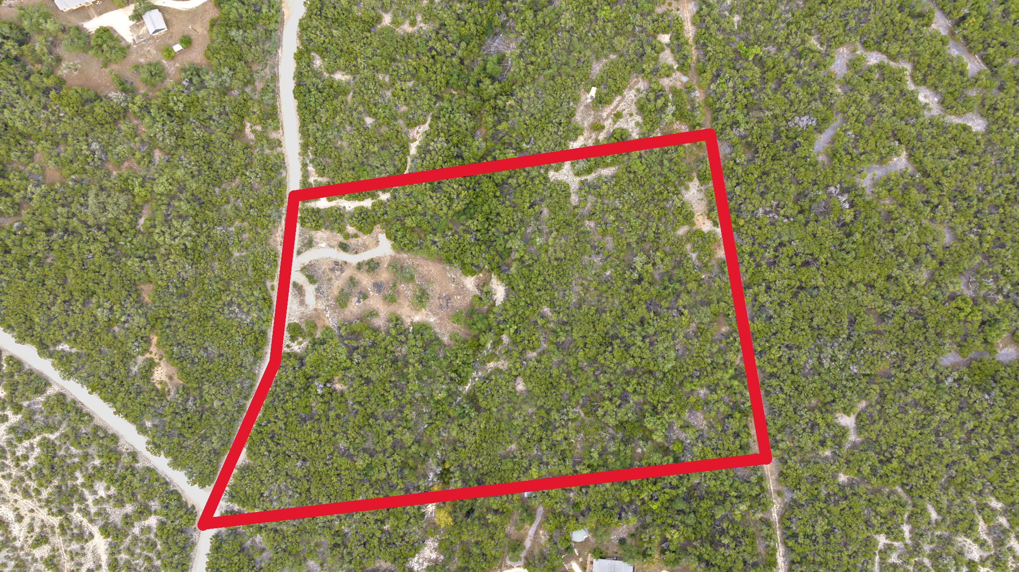 1250 Myers Creek Road Dripping Springs, TX 78620 - Photo 3 of 34 Boundaries in the image are approximate - see survey for accurate boundary lines.
