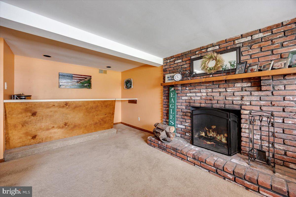519 Bancroft Road Cherry Hill, NJ 08034 - Photo 21 of 28 a view of empty room with a fireplace
