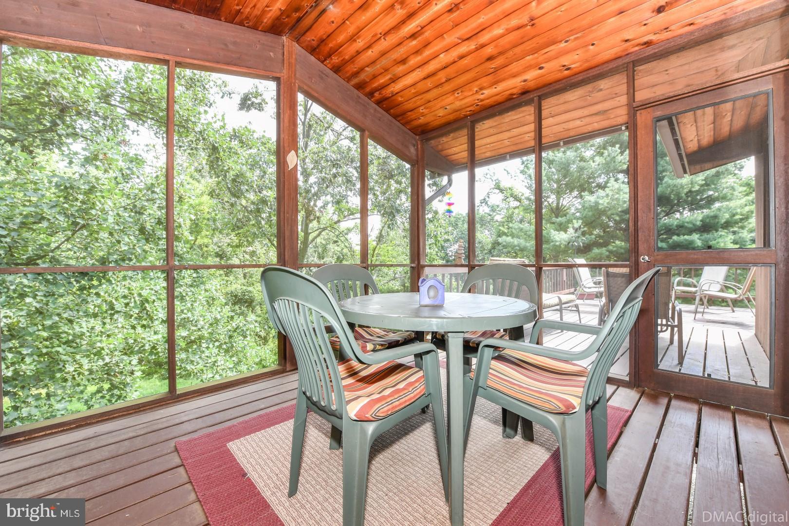 1708 Dahlgren Road Middletown, MD 21769 - Photo 32 of 60 a view of a city from a dining room with furniture and wooden floor