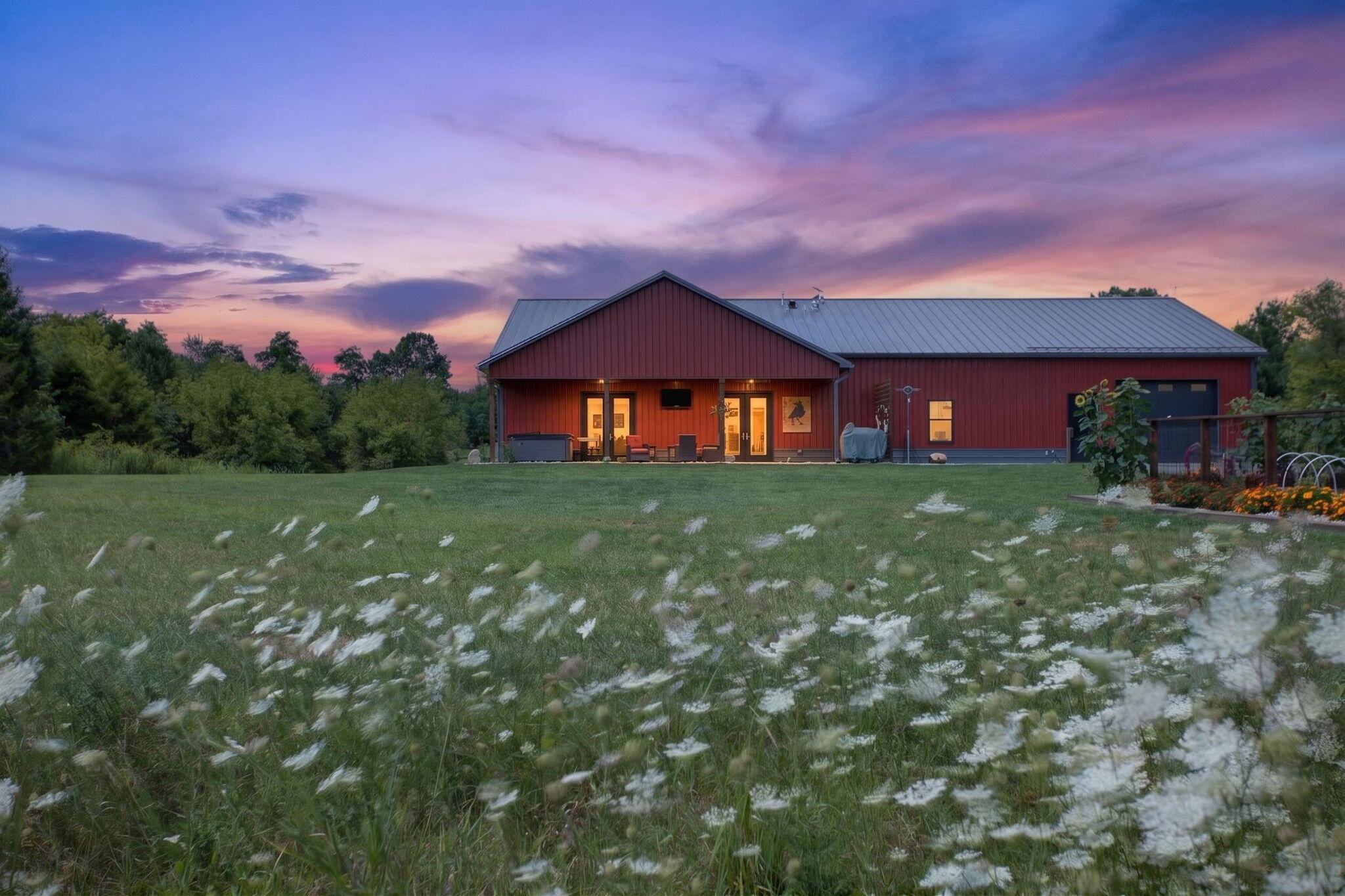 11155 Gates Road Cement City, MI 49233 - Photo 87 of 98 72-web-or-mls-IMG_9723#twilight