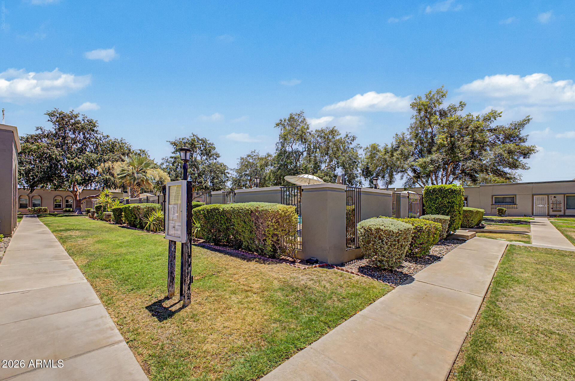 5873 East Thomas Road Scottsdale, AZ 85251 - Photo 28 of 30 a view of a garden with a slide