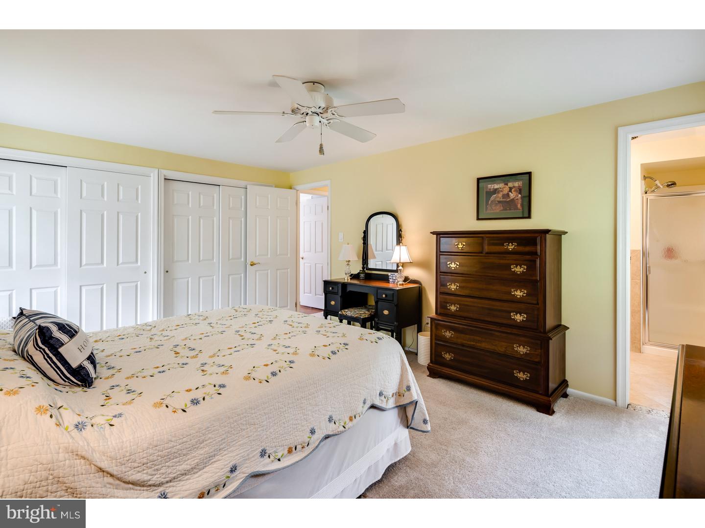 118 Fenwick Road Cherry Hill, NJ 08034 - Photo 15 of 24 a bedroom with a bed and a dresser