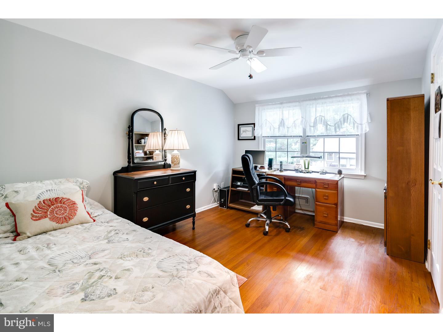118 Fenwick Road Cherry Hill, NJ 08034 - Photo 18 of 24 a bedroom with a bed and a large window