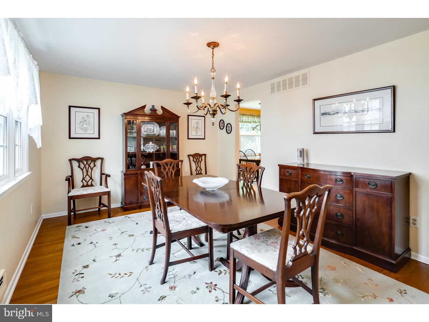 118 Fenwick Road Cherry Hill, NJ 08034 - Photo 6 of 24 a view of a dining room with furniture and chandelier