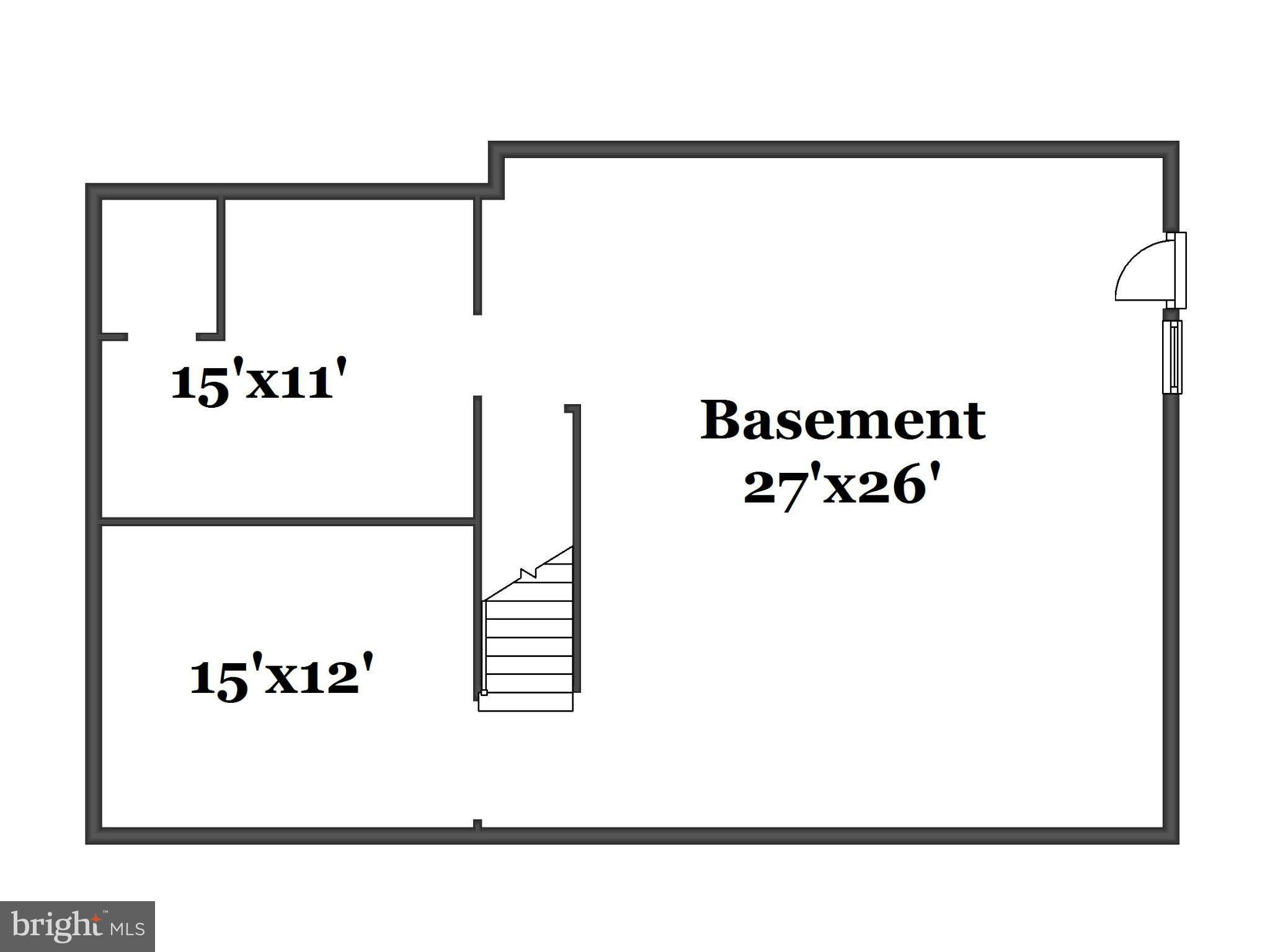 4280 Huntingtown Road Huntingtown, MD 20639 - Photo 28 of 30 Basement Floor Plan