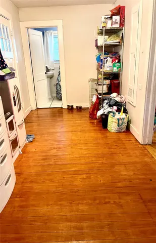 a room with storage and utility