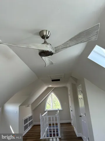 a view of an entryway with a window