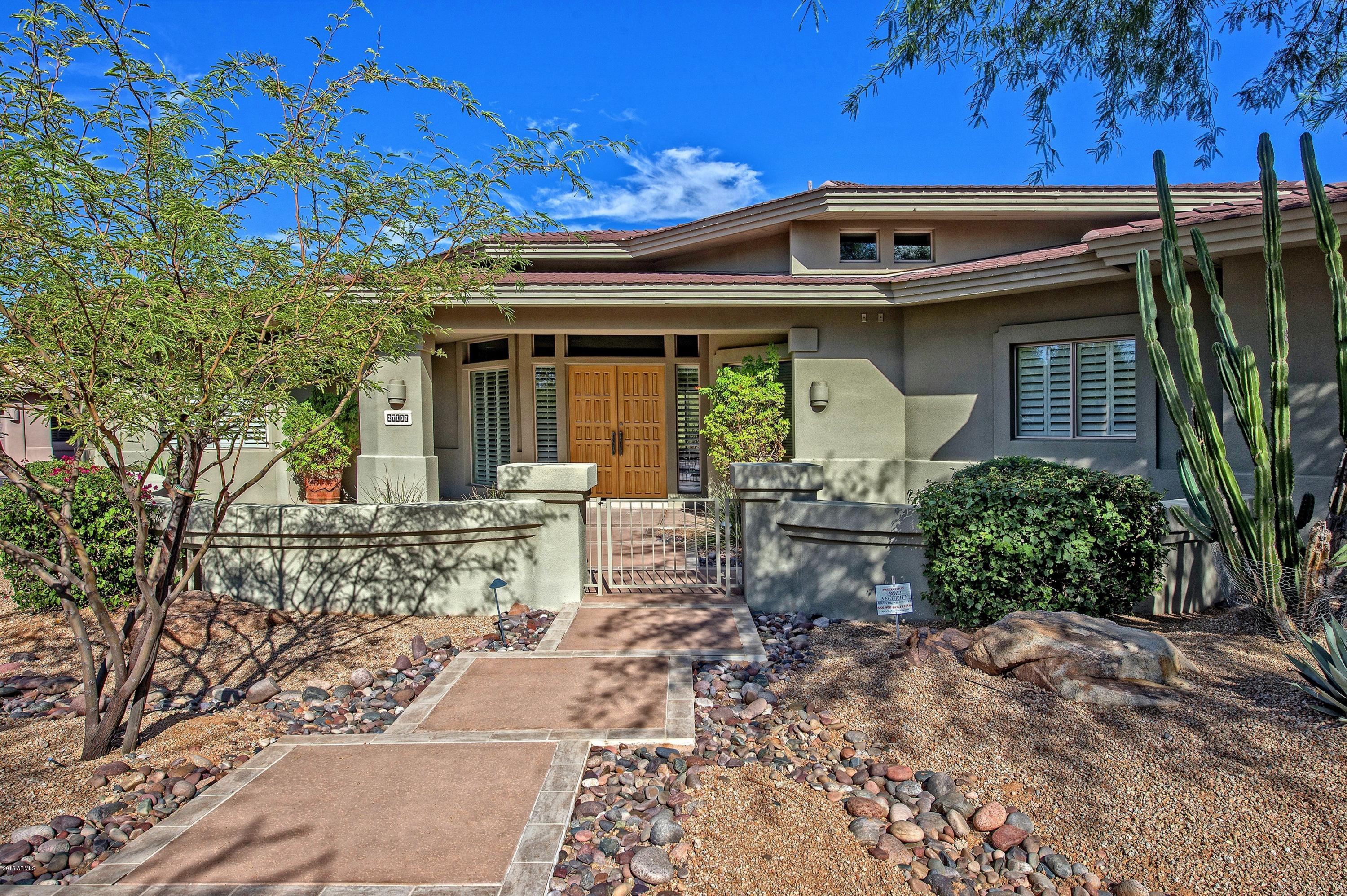 27107 North Palo Fiero Road Rio Verde, AZ 85263 - Photo 4 of 26 004_Welcoming Front Entry