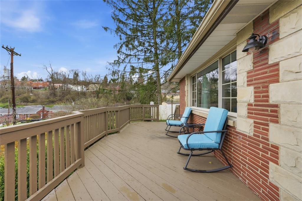 2386 Crestview Road Pittsburgh, PA 15216 - Photo 5 of 48 a view of a chairs on the roof deck