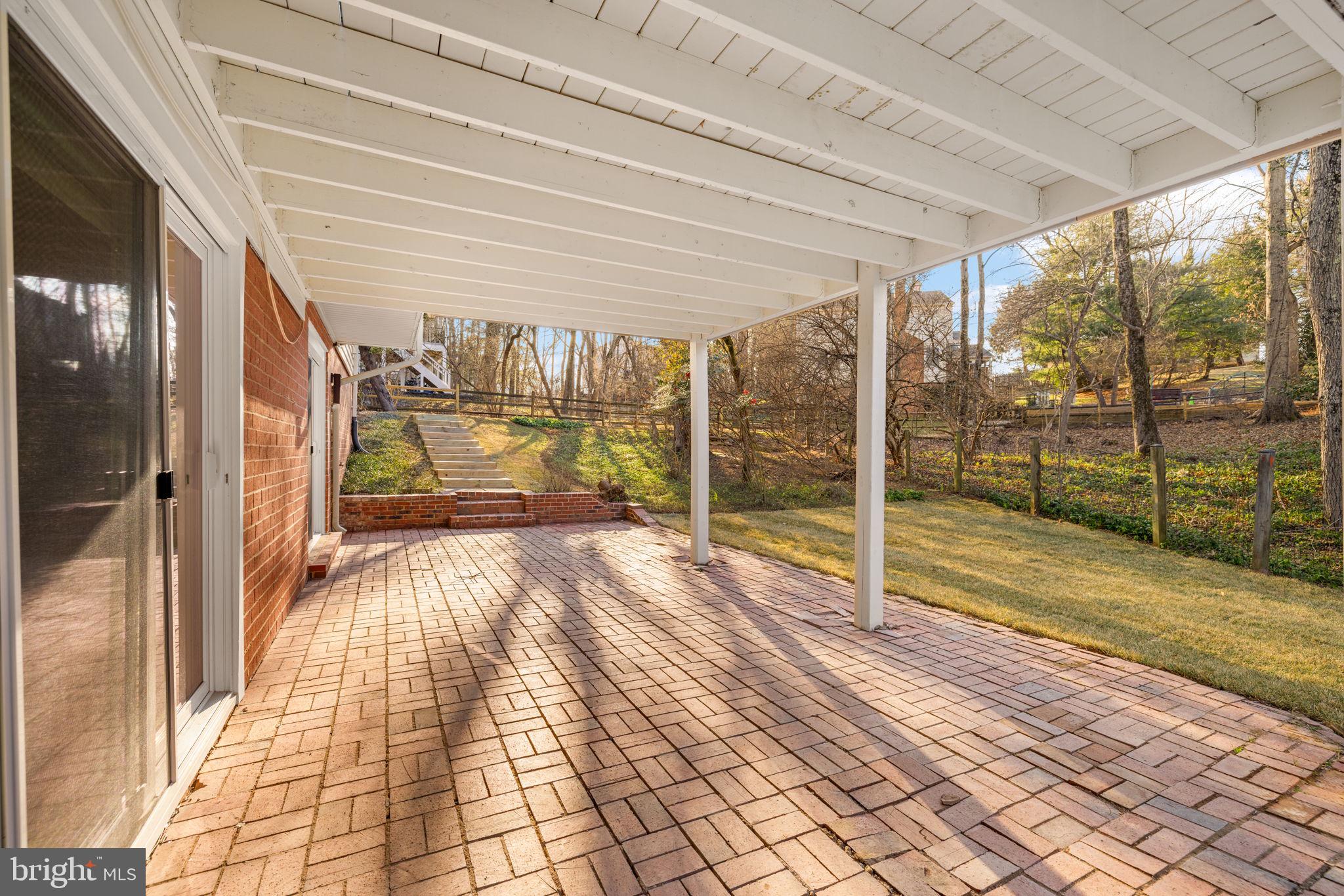 1446 Laurel Hill Road Vienna, VA 22182 - Photo 41 of 43 Rear Patio