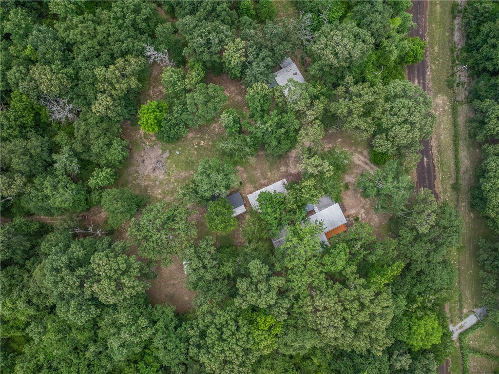 12255 County Road Centerville, TX 75833 - Photo 24 of 26 an aerial view of residential house with outdoor space and trees all around