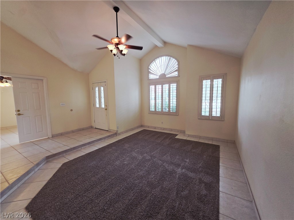 2920 Setting Sun Street Las Vegas, NV 89117 - Photo 11 of 43 This inviting living space features high ceilings and an elegant combination of flooring.