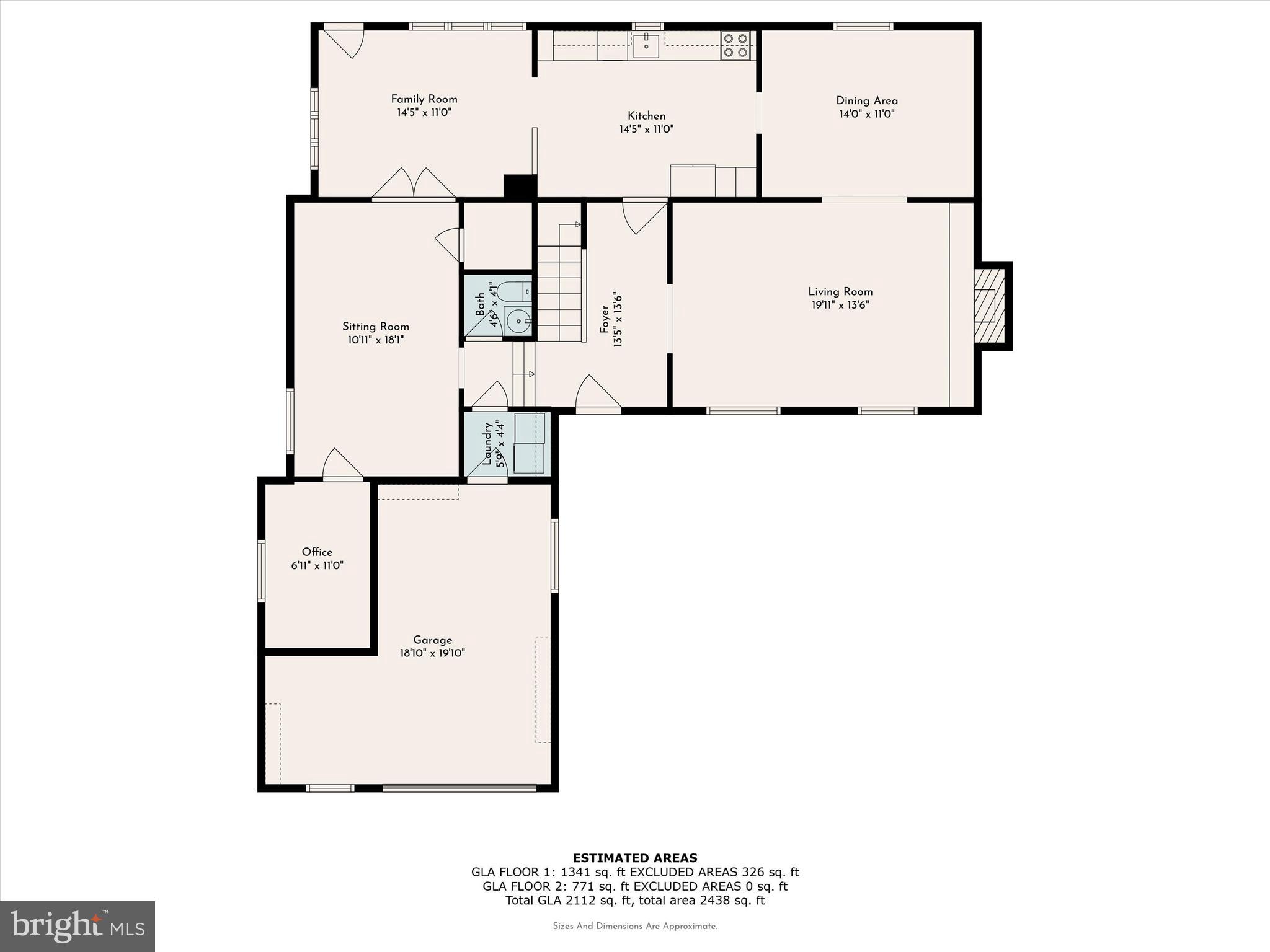111 Wayside Drive Cherry Hill, NJ 08034 - Photo 27 of 28 a picture of floor plan