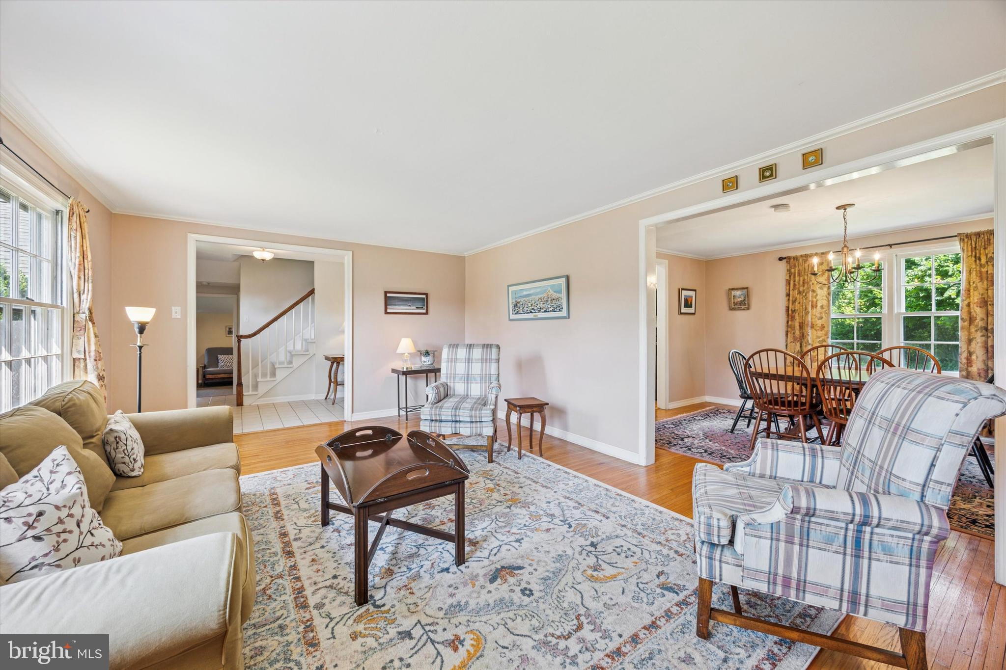 111 Wayside Drive Cherry Hill, NJ 08034 - Photo 4 of 28 a living room with furniture and a large window