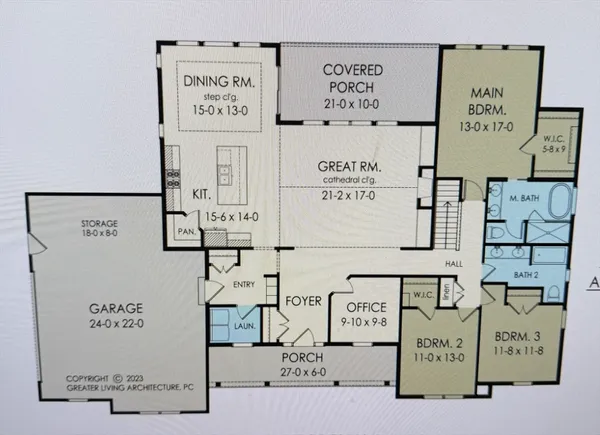 close up of a wall with a painting on the wall