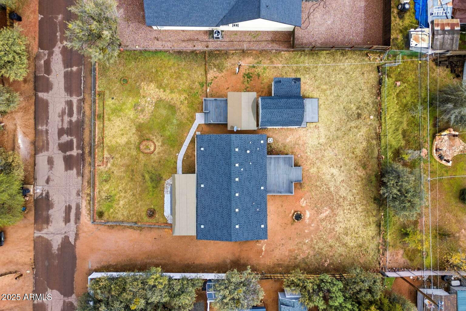 705 East Cherry Street Payson, AZ 85541 - Photo 33 of 35 an aerial view of a house with a yard