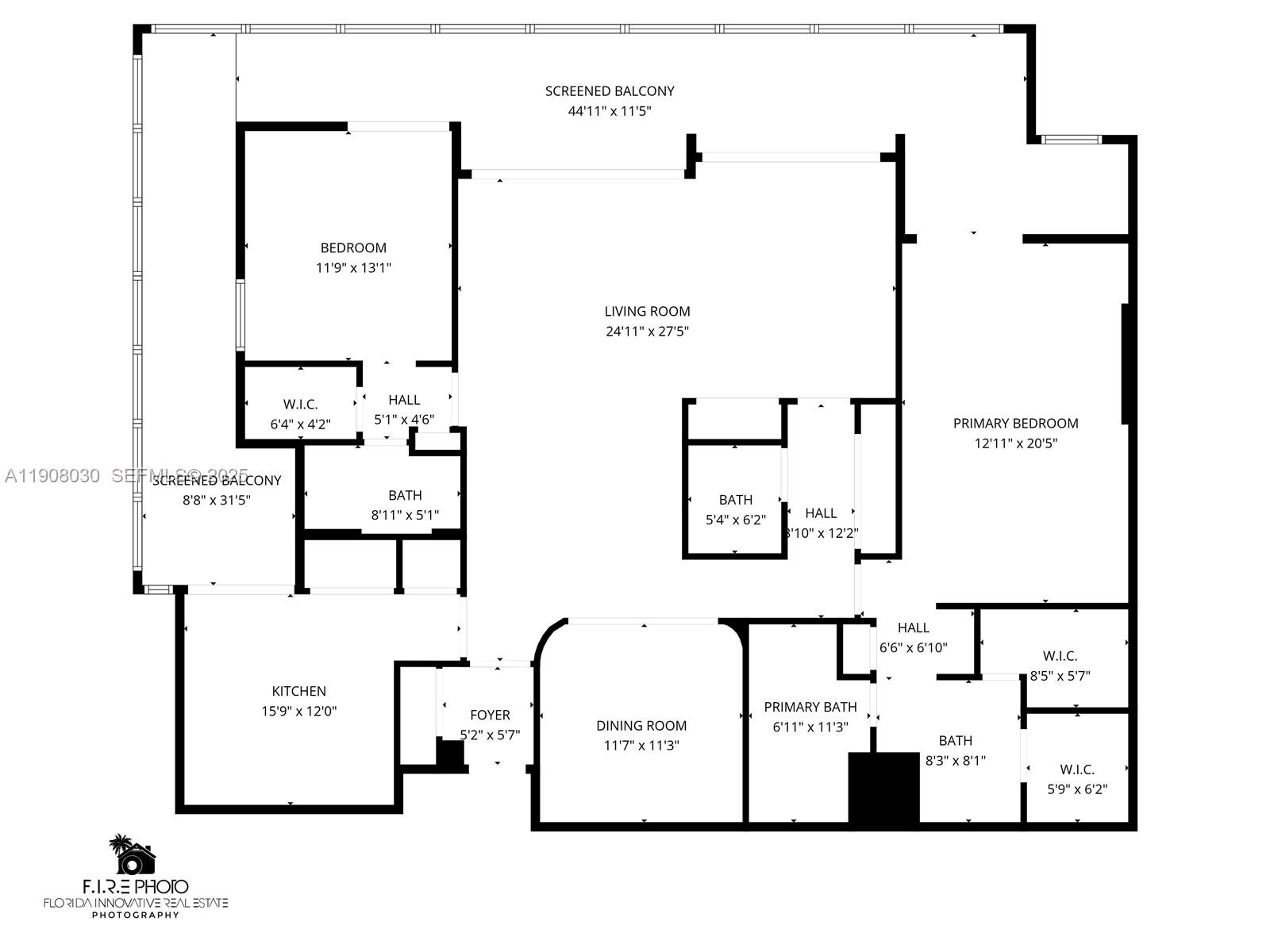 2810 North 46th Avenue, Unit F655 Hollywood, FL 33021 - Photo 52 of 52 a picture of a floor plan