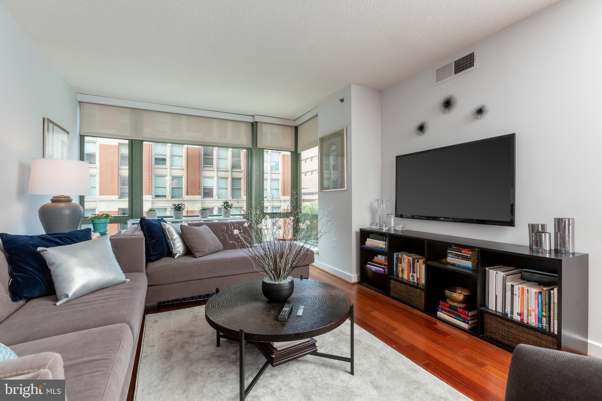 1150 K Street Northwest, Unit 706 Washington, DC 20005 - Photo 4 of 15 Living Room