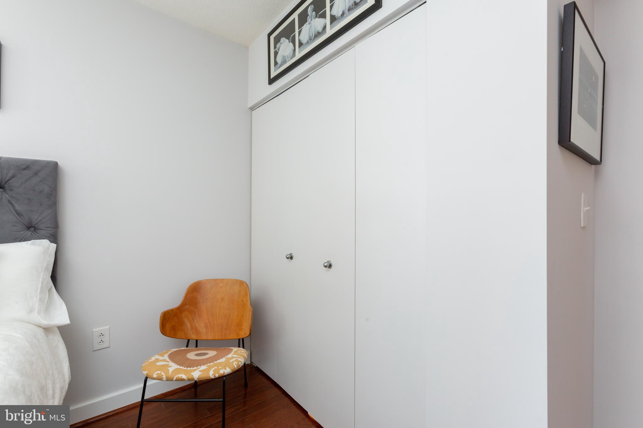 1150 K Street Northwest, Unit 706 Washington, DC 20005 - Photo 8 of 15 Master Bedroom and Closet