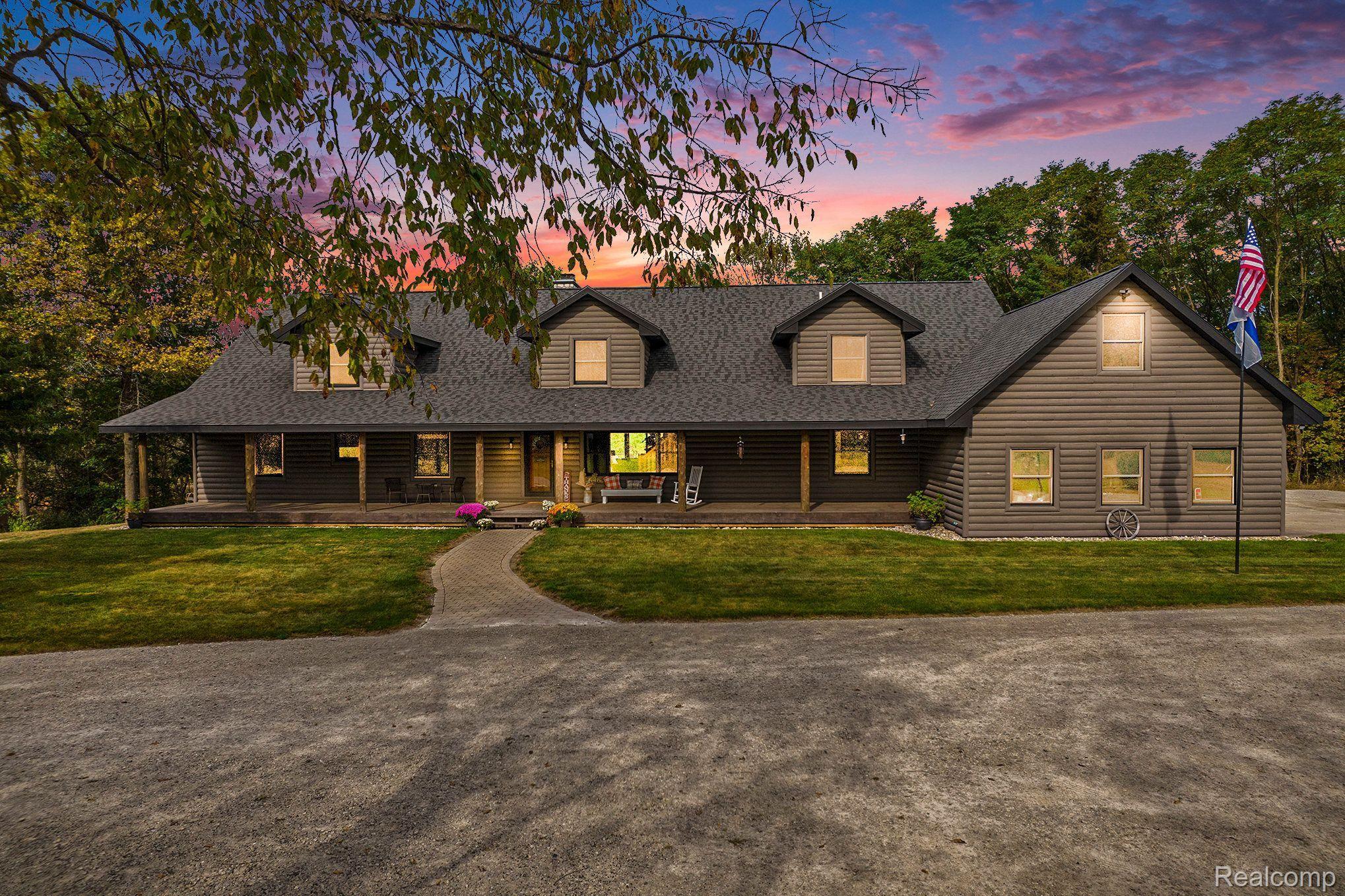 10480 Foley Road Fenton, MI 48430 - Photo 1 of 73 5304 Sq Ft, 5 bedroom home on 18 acres