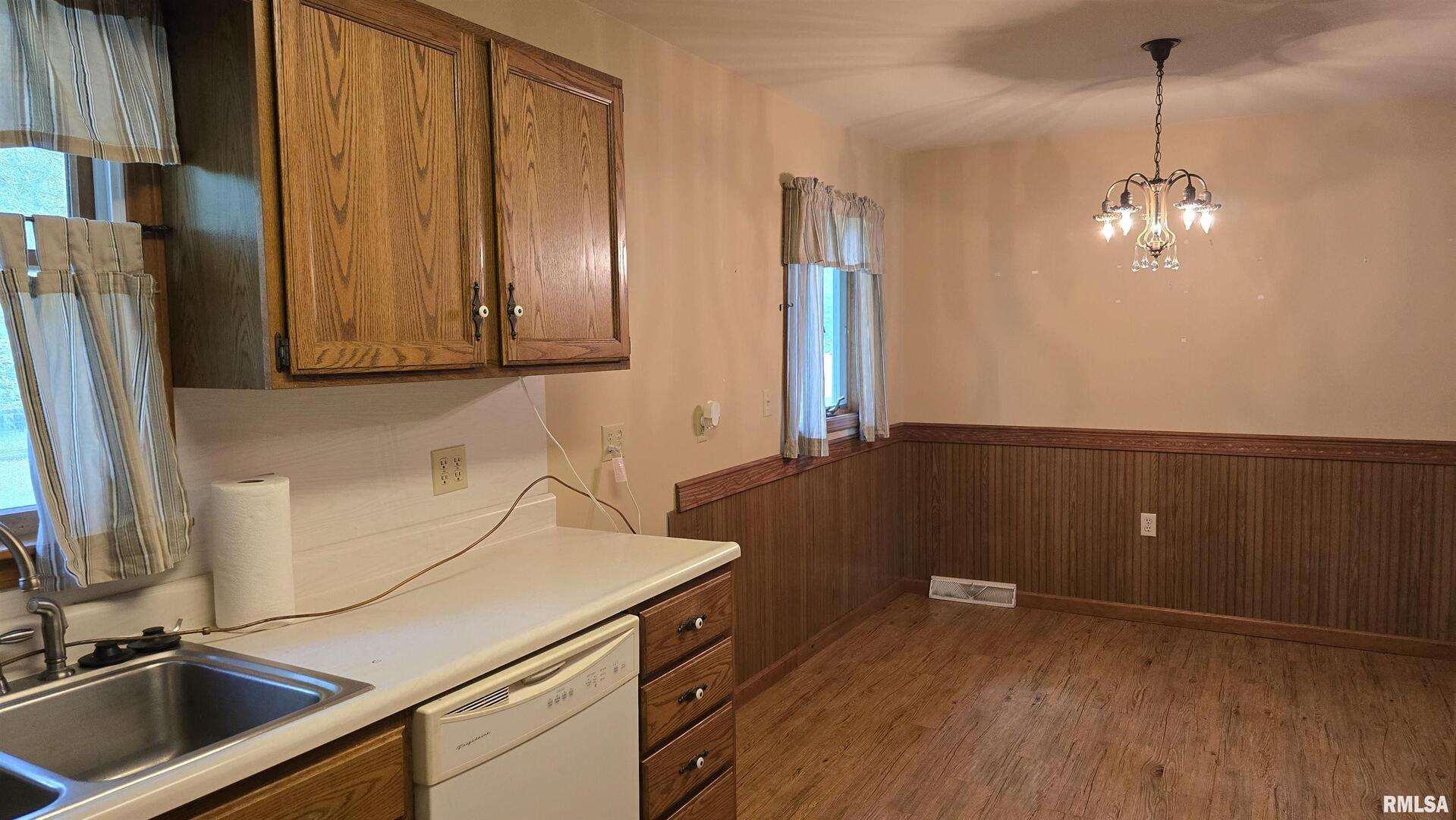 400 Old Broughton Road Eldorado, IL 62930 - Photo 16 of 28 a kitchen with a sink and cabinets