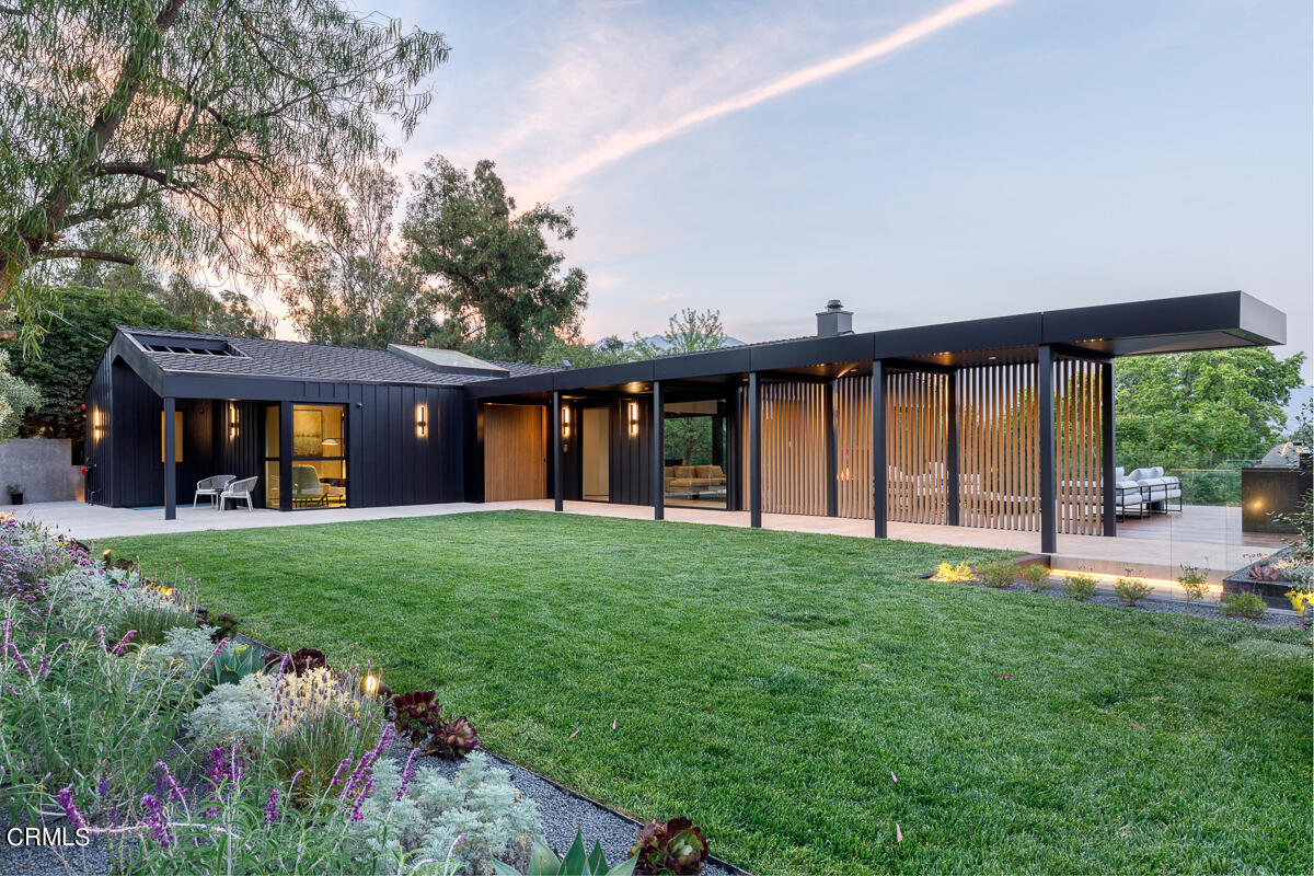 Undisclosed Address Pasadena, CA 91103 - Photo 7 of 74 a view of a house with backyard and porch