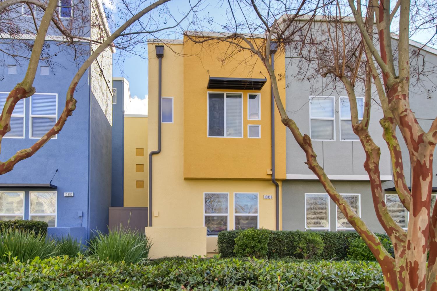 front view of a house