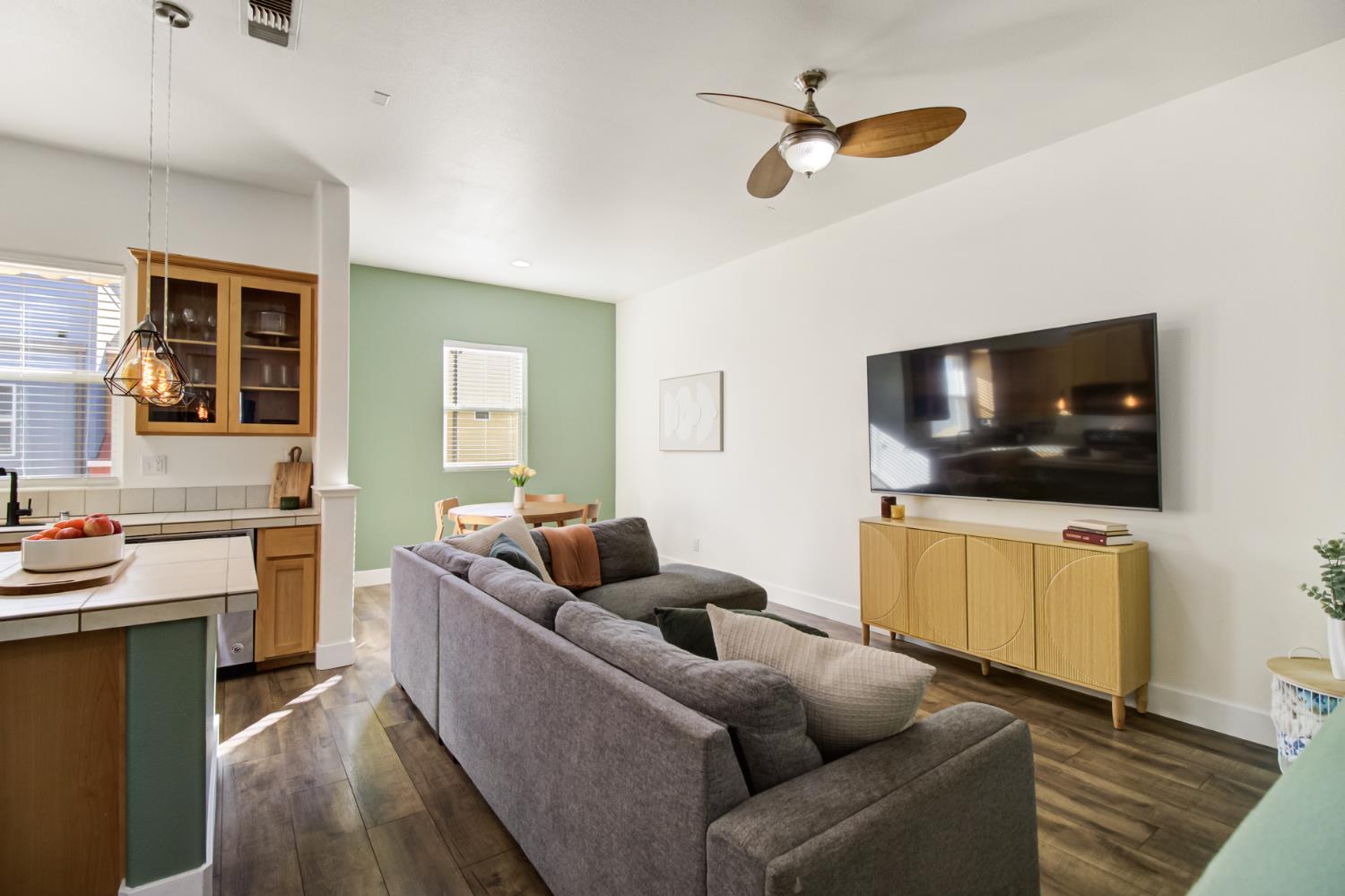 10890 Disk Drive Rancho Cordova, CA 95670 - Photo 6 of 43 a living room with furniture and a flat screen tv