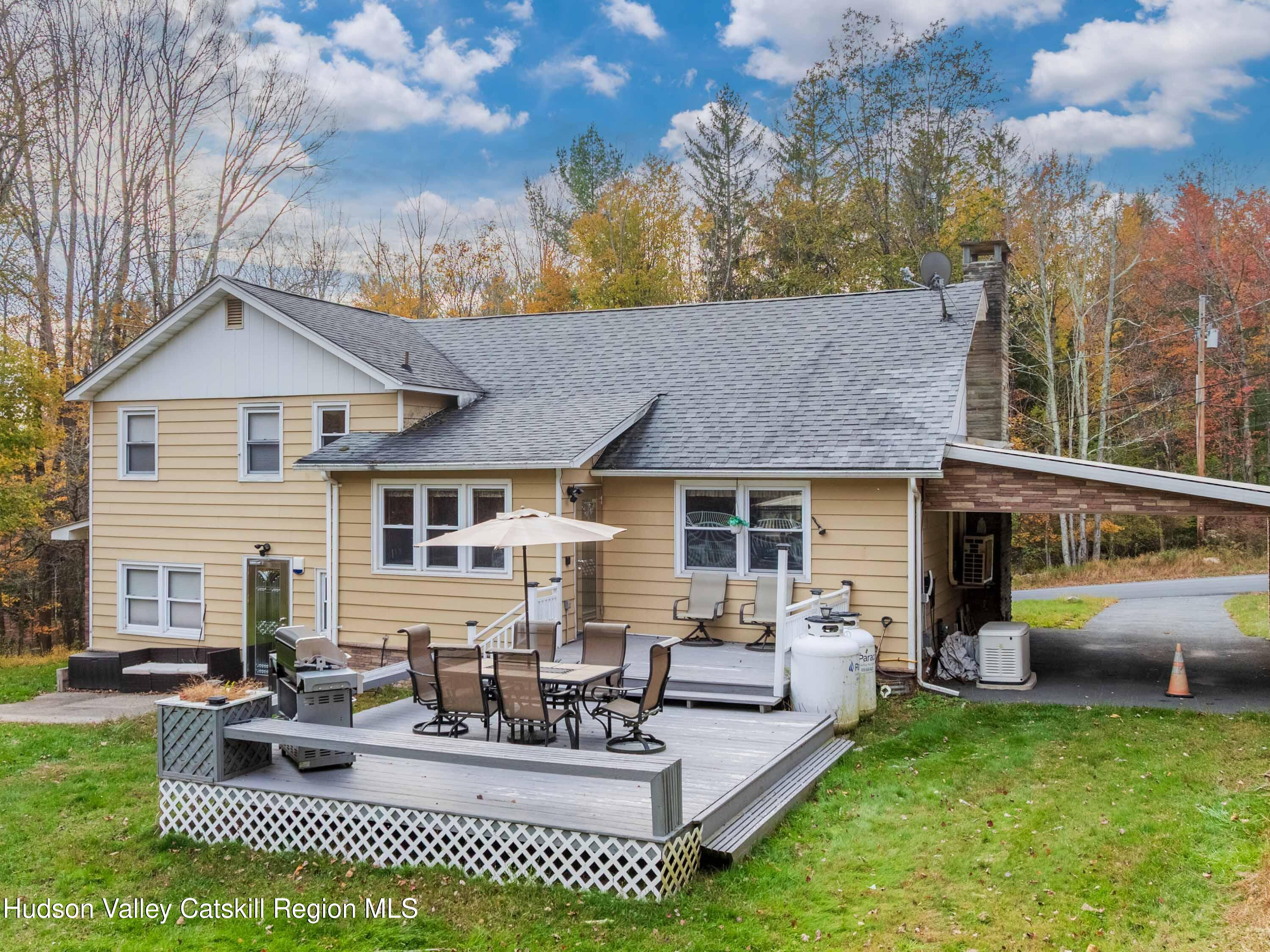 241 Royce Road Mongaup Valley, NY 12762 - Photo 14 of 43 BacksideDrone