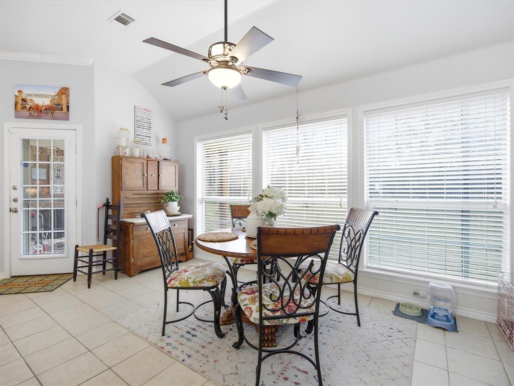 321 Niki Road Paradise, TX 76073 - Photo 15 of 40 a view of a dining room with furniture window and outside view