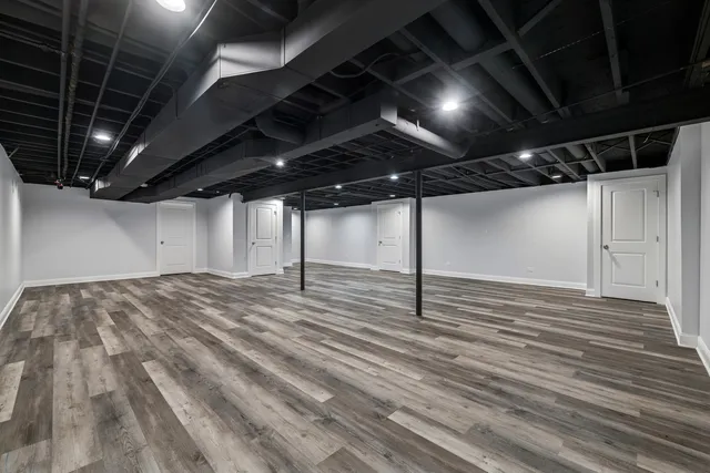 a view of empty room