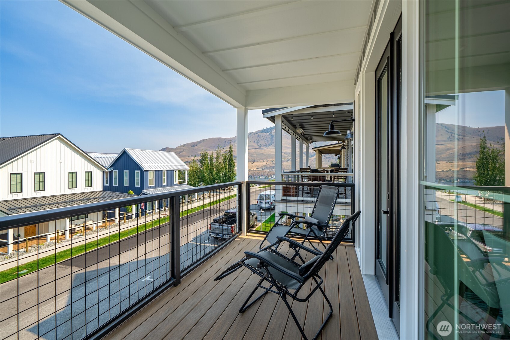 259 Bobcat Lane Chelan, WA 98816 - Photo 29 of 40 a view of city from a balcony